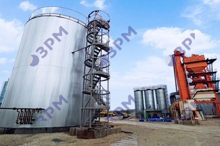 Резервуар РВС-1000 м3 для битума в Саратовской области  в Волгограде - Опытный завод резервуаров и металлоконструкций
