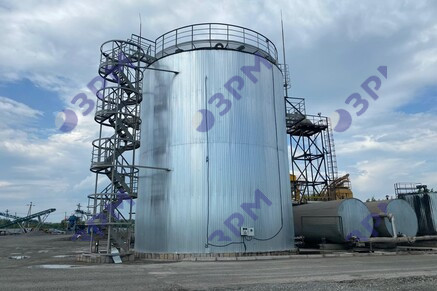 Битумный резервуар РВС-1000 в Свердловской области в Волгограде - Опытный завод резервуаров и металлоконструкций