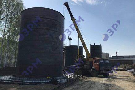 Резервуары РВС-300 и РВС-100 для трансформаторного масла в Волгограде - Опытный завод резервуаров и металлоконструкций